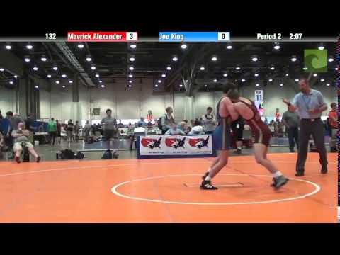 Men 132 - Mavrick Alexander vs. Joe King