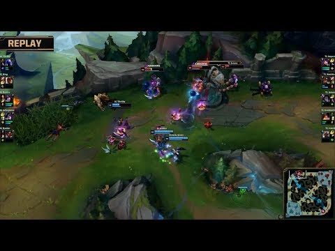 Rookie Syndraのスーパープレイ[Semifinals iG x TL Game 1]