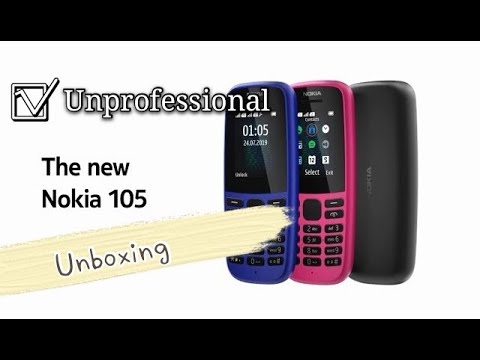 Nokia 105 (2019 edition) Unboxing