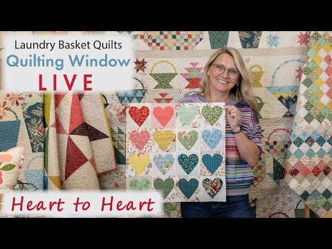 Hearts Galore... and a NEW Fabric Collection!