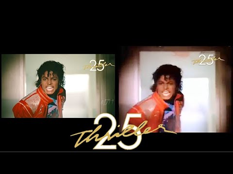Thriller 25th Anniversary TV Commercial Reconstruction HD