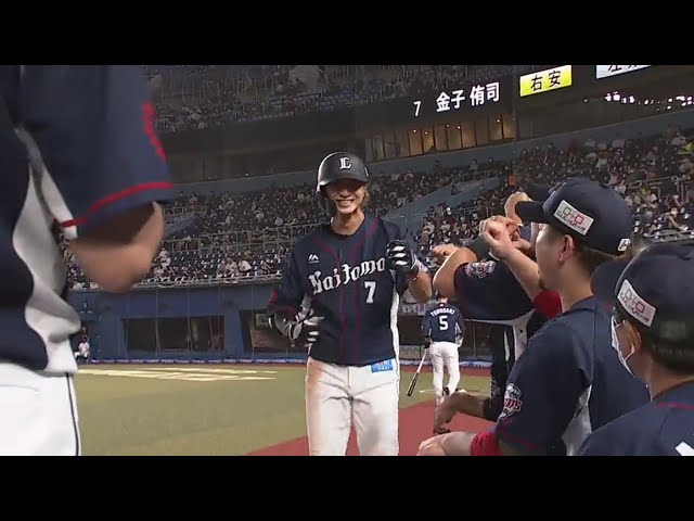 【5回表】ライオンズ・金子 今シーズン第1号は貴重な同点2ランホームラン!! 2020/9/3 M-L