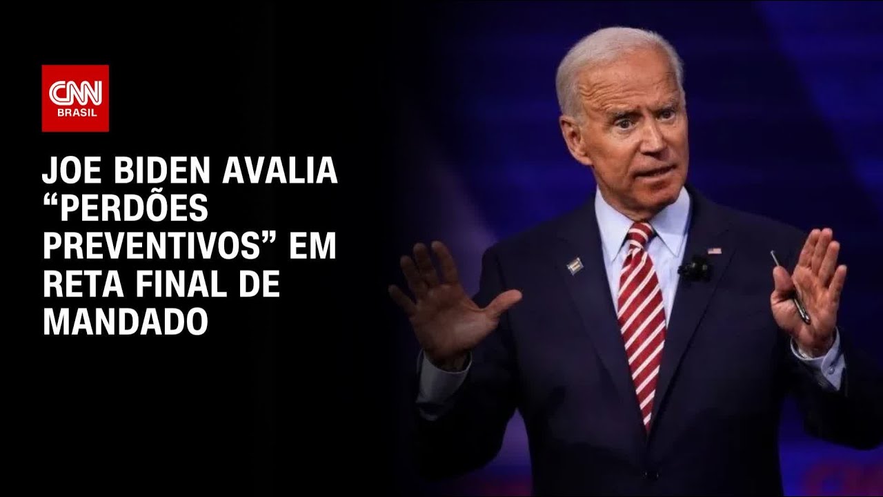 Joe Biden avalia “perdões preventivos” em reta final de mandado | BASTIDORES CNN