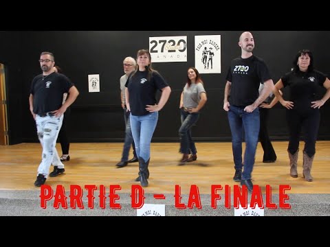 Tutoriel L'Amérique pleure - Les Cowboys Fringants -  DANSE EN LIGNE