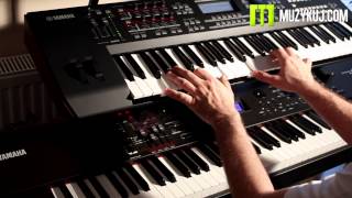 Video thumbnail for Yamaha MOXF vs S90XS Comparison piano. by muzykujkropkacom