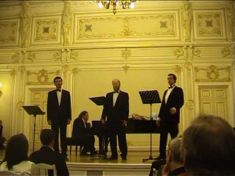 11/12 Russian Basso Profondo Trio Concert. Vladimir Miller, Mikhail Kruglov, Sergey Kochetov.