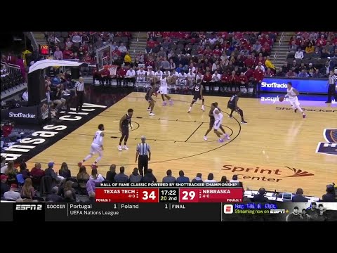 Extended Highlights: Nebraska vs. Texas Tech | Big Ten Basketball
