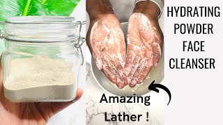 DIY HYDRATING POWDER FACE CLEANSER I AMAZING LATHE