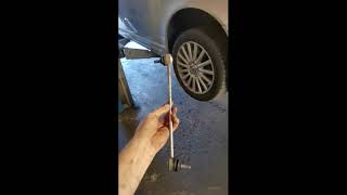 Volvo V70 XC70 S80 P3 sway bar links replacement