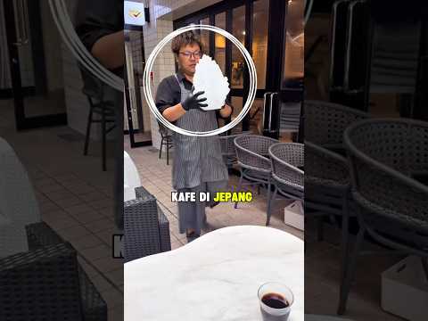 Kopi Unik Jepang: Disajikan dengan Segunung Es🤯#shortsfeed