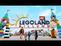 Legoland, Denmark  All Attractions in 7 Minutes (4K)