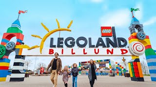 Legoland Denmark  All Attractions in 7 Minutes (4K