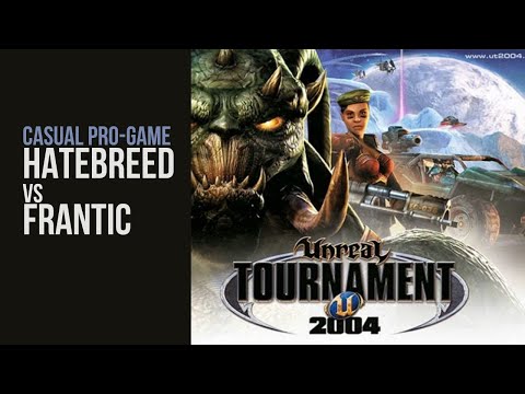 UT2004: Casual Pro 1vs1 HateBreeD vs Dignitas/Frantic- Unreal Tournament 2004 Duel