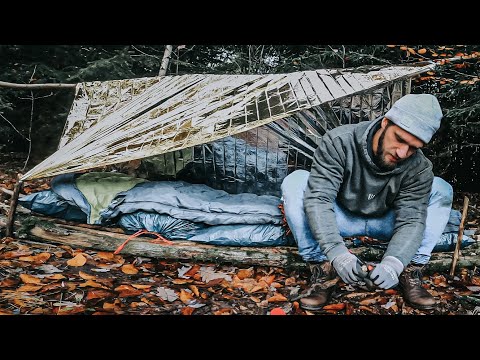 24-hour overnighter without professional equipment – ​​cold & uncomfortable | survyve