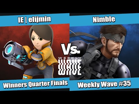 Weekly Wave #35 Winners Quarter Finals - IE | elijmin (Mii Gunner) vs NImble (Snake)
