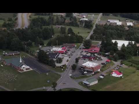 Aerial view of Meadows of Dan in the summer of 2021