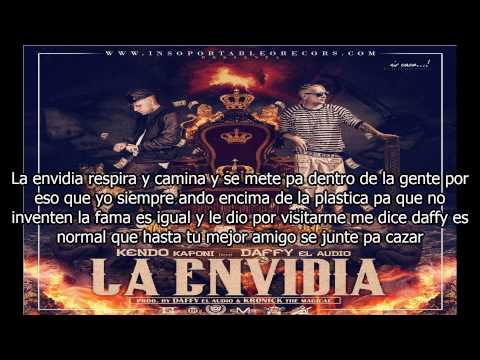 Letra: Kendo Kaponi Ft Daffy El Audio - La Envidia ★★♪ ♫REGGAETON 2014★★♪ ♫