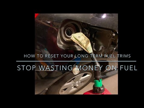 STOP WASTING GAS!  How to reset your long term fuel trims.
