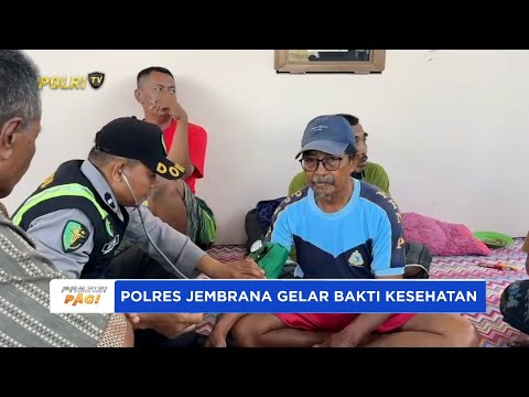 SI DOKKES POLRES JEMBRANA GELAR BAKTI KESEHATAN PEDULI KORBAN BANJIR