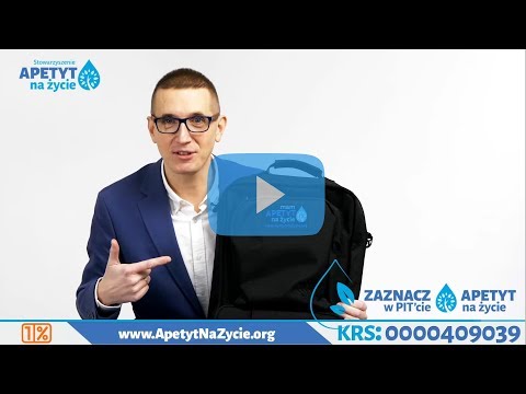 Apetyczny plecak - zaznacz w PIT'cie Apetyt Na Życie