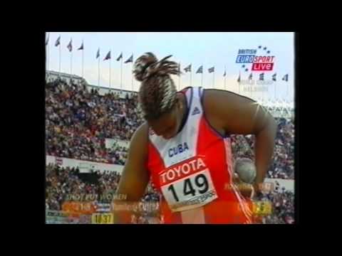 Shot Put Womens Final IAAF World Championships 2005 Helsinki