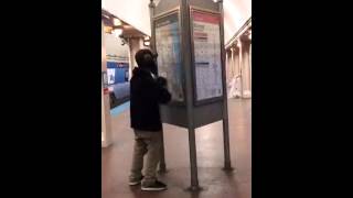 Amazing subway performer!