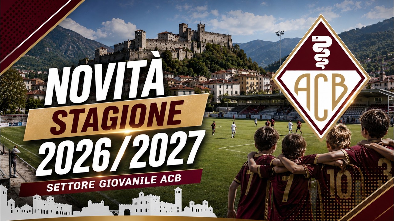 AC Bellinzona, riparte il settore giovanile: tutte le novità della nuova stagione 2026/2026 #fußball