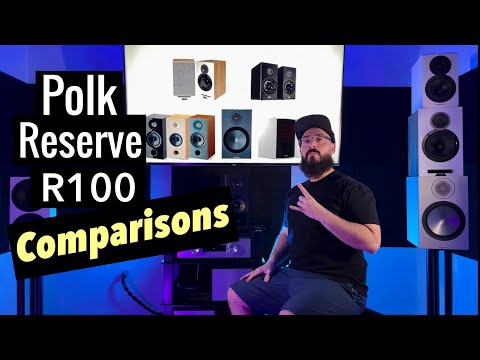 Polk Reserve R100 vs Elac DBR62 & Monitor Audio Bronze 100.  Can the little Polk compete?