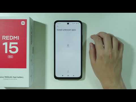 How to Install Apps from Unknown Sources on Redmi 15 (Install Unknown Apps)