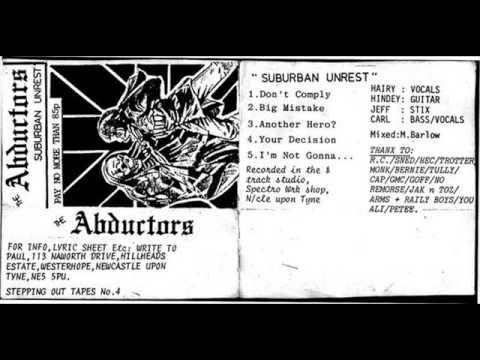 The Abductors - Suburban Unrest (Tape 1983)