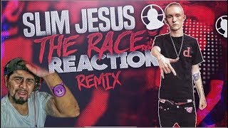 EMOJI TATTOO LMAO! Slim Jesus  - The Race (Remix) Lil Mouse Diss Reaction!