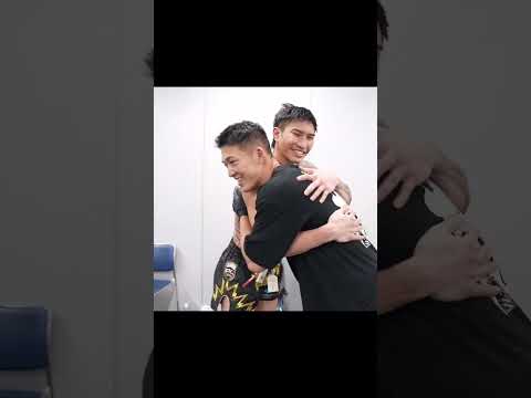 野杁正明👑が試合後にタワンチャイに感謝の気持ちを表す🤝