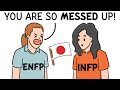 when ENFP meets INFP 🤣