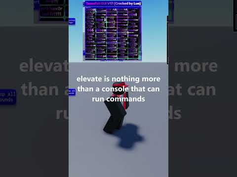 WHY YOU CANT GET BANNED WITH ELEVATE SS |#shorts #roblox #hacker #bannedroblox #banned #robloxscript