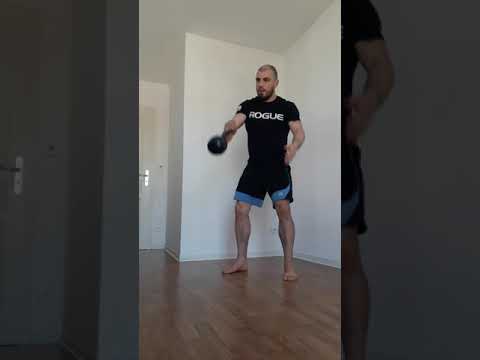 Kettlebell Figure 8 to Straight Arm Hold