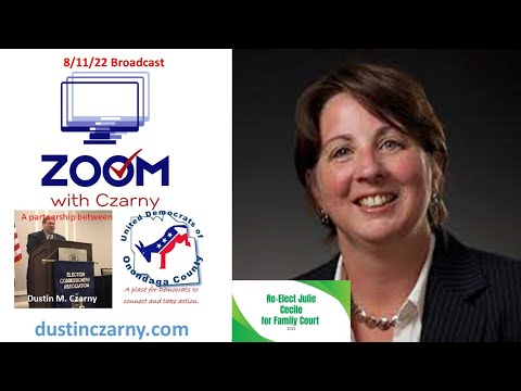 Zoom with Czarny: Family Court Judge Julie Cecile Dustin M Czarny Zoom with Czarny: Family Court Judge Julie Cecile Dustin M Czarny