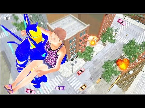 Iron Superhero Rescue #1, Flying & Rescuing Android Games (Superhero Simulator)