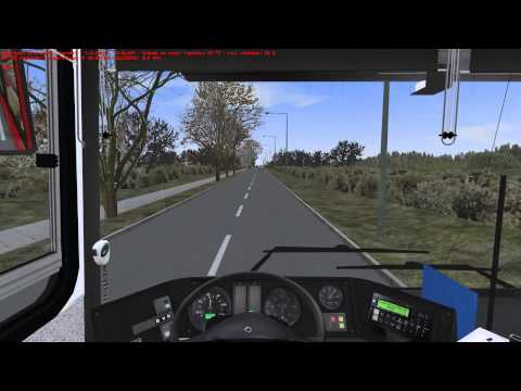 Karosa B951 Szczecin fictional line 58 Stocznia Szczecinska - Goclaw