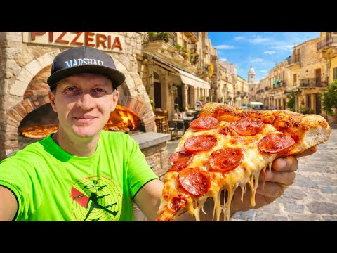 I’m Hunting The Best Italian Pizza & Street Food in Sicily
