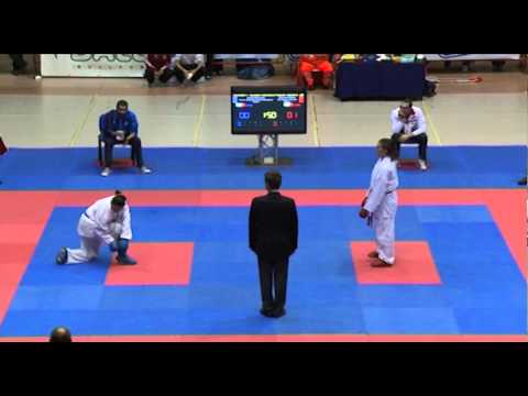 Venice Cup Karate 2012 68 kg Final Senior Female