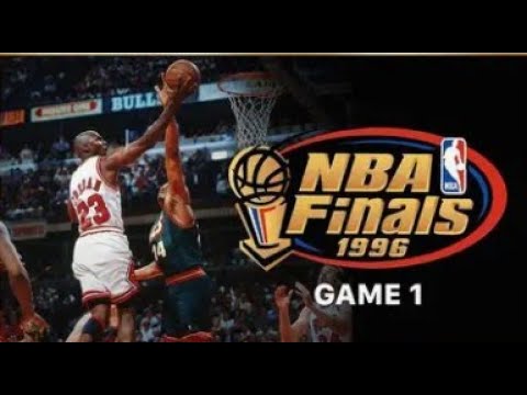 1996 NBA Finals Game 1   Seattle v Chicago