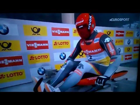 Felix Loch German Ace In Konigsee, Germany