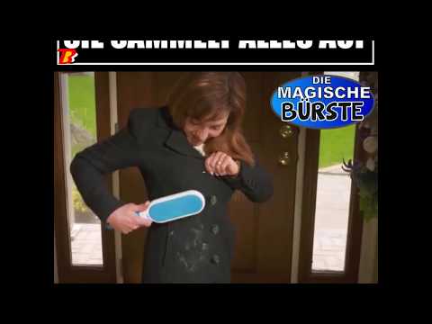 Magische Haftbürste : Beidseitig, Selbst-Reinigend... Unbegrenzt Wiederverwendbar!