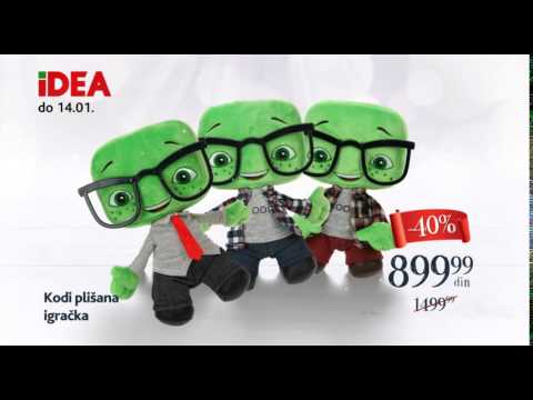 Kodi lutka u IDEA prodavnicama do 14.1.2016.