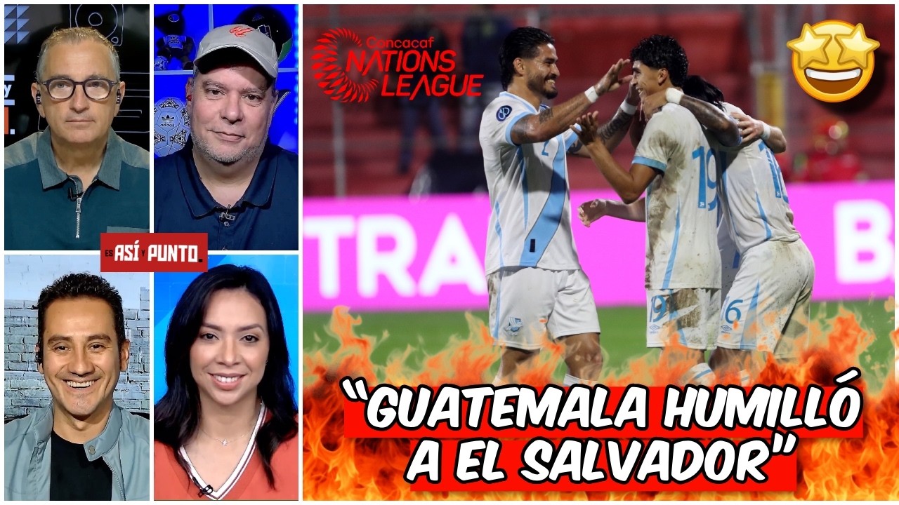 GUATEMALA se siente CÓMODO cuando NO hay PRESIÓN. Este es un TORNEO INTRASCENDENTE | Es Así y Punto