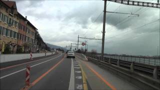 preview picture of video 'From Neuchatel to Luterbach / Autobahn A5 / Switzerland / 11.2010 / 1080p HD'
