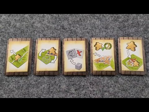WHAT'S NEW CARCASSONNE The Gifts Mini-Expansion, plus PLAYTHROUGH and RANKING