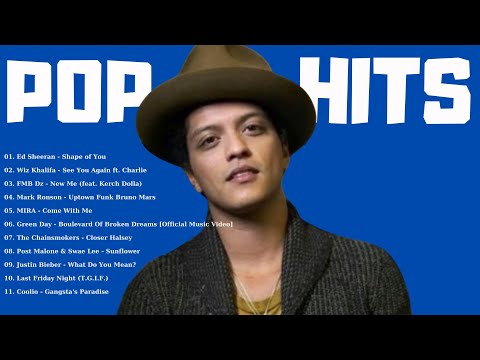Best Pop Hits of Ed Sheeran, Justin Bieber,  Coolio, Wiz Khalifa, MIRA ..