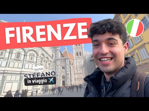 Learn Italian: A Day in FLORENCE (italian with subs)
