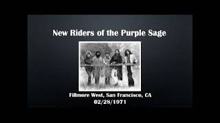 【CGUBA360】 New Riders of the Purple Sage  02/28/1971